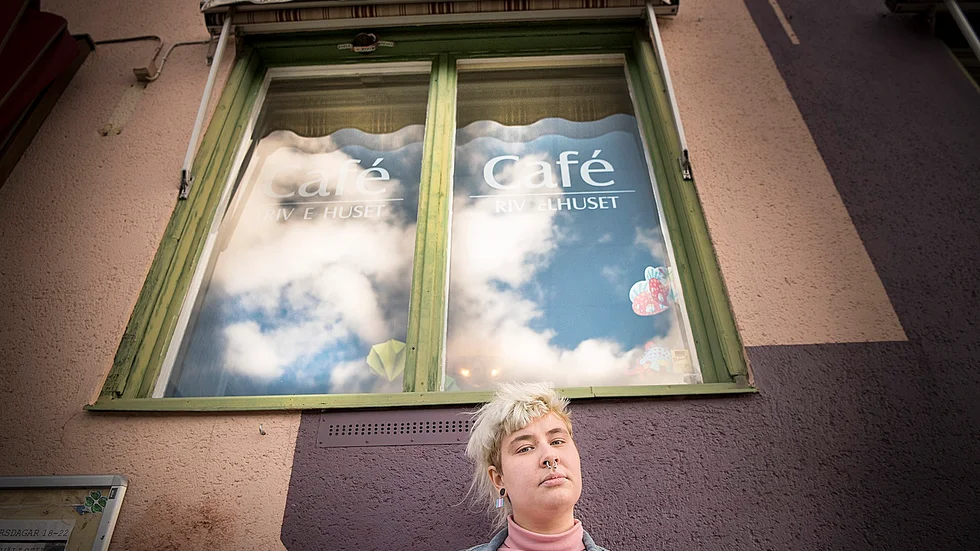 Transperson. Samhället är inte anpassat för dem som ställer sig utanför det tvåkönade normsystemet, menar Pim. Foto: Lars Eriksson