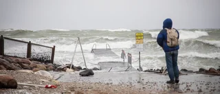 Så slår brittiska ovädret mot Gotland • Snö och hårda vindbyar • SMHI varnar