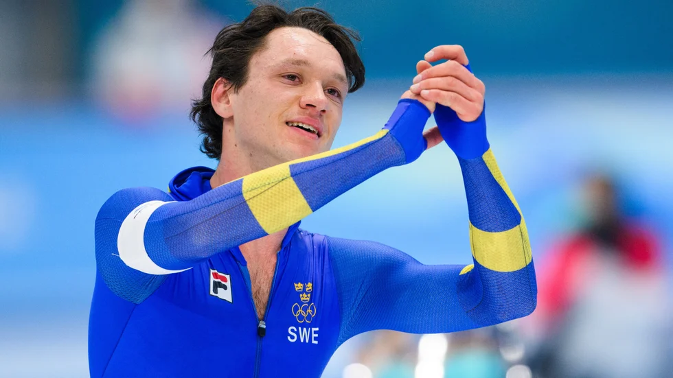 Nils van der Poel tog två guldmedaljer på OS.
