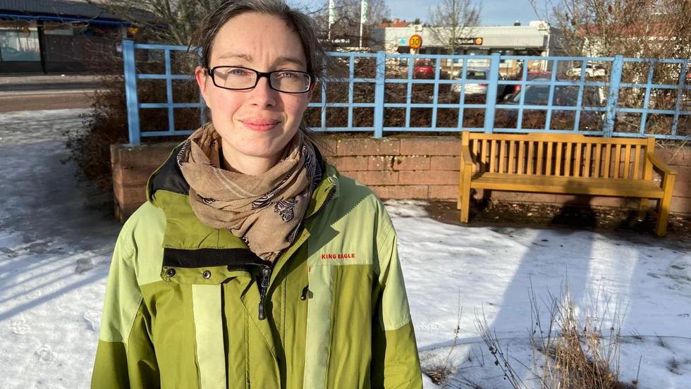 Hanna Löfstrand är landskapsarkitekt på Heby kommun.