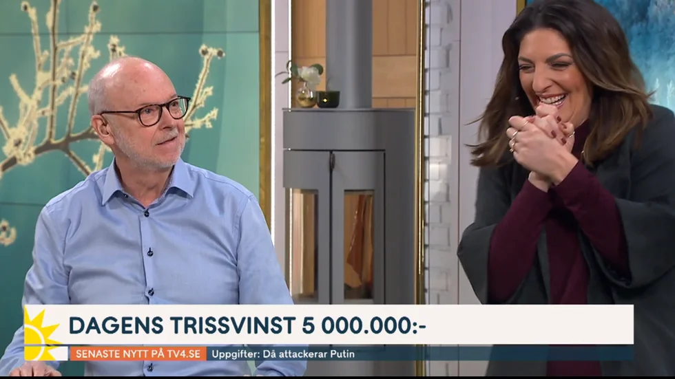 Curt Johansson från Luleå skrapade hem fem miljoner kronor.