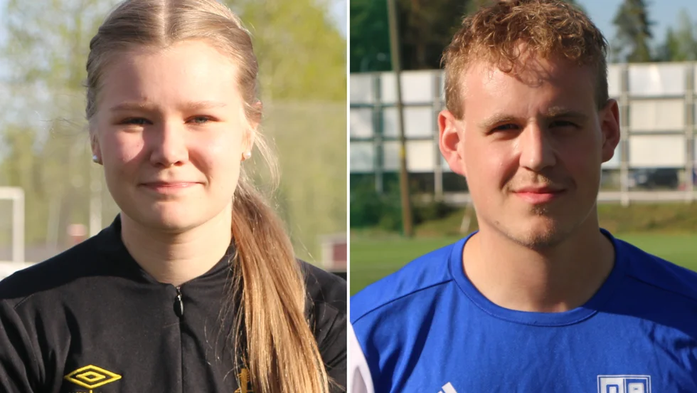 Vilja Engström och Filip Berglund