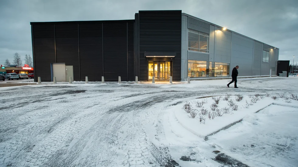 Så här såg det ut i slutet på 2020. Fastigheten där sportaffären tidigare låg byggdes om. Sedan dess har det hänt mycket i området.