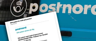 Nya bluffmail cirkulerar: Varning för meddelandet – ”Ditt paket är redo på posten”