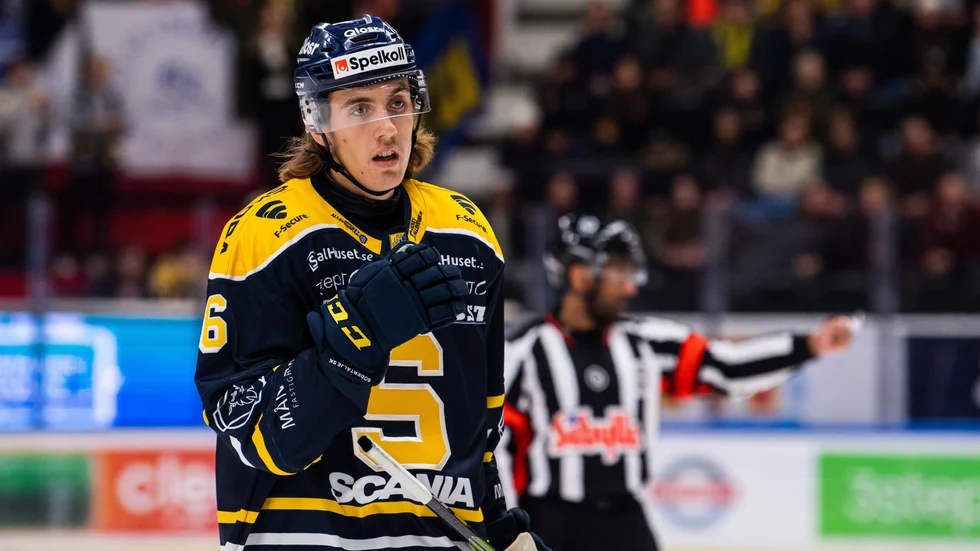 Alfred Hjälm har gjort 12 allsvenska matcher den här säsongen. Den senaste på fredagskvällen. Nu lånar NSK Järnakillen.