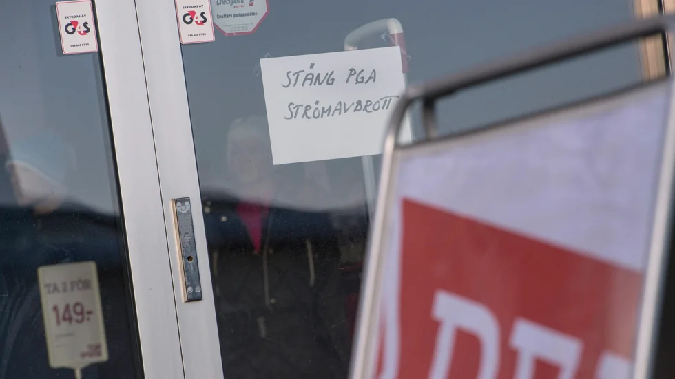 Två strömavbrott drabbade Gällivare på lördagen.