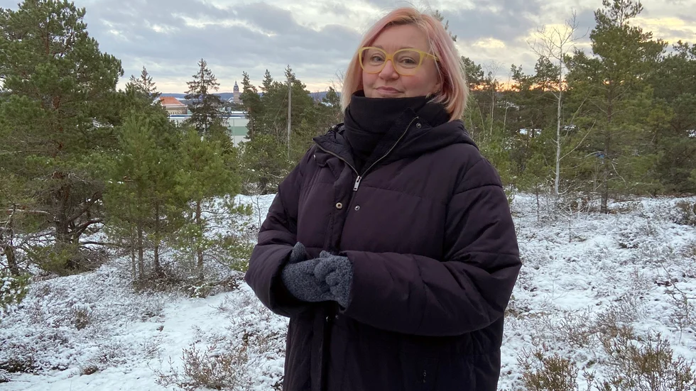 På ett berg i Tingstuhöjdens naturreservat satt Anna Höök och skrev sitt bidrag till Strängnäsantologin "Precis som vi delar samma himmel". Hon har även fått inspiration till sin podd och ett bokprojekt från denna höjd.