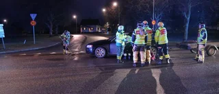 Flera fordon i krock i Norrköping