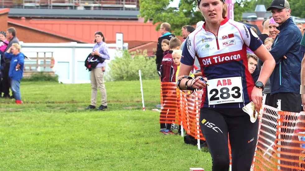 Landslaget nästa. Finspångstjejen Andrea Svensson får åka med till Norge.