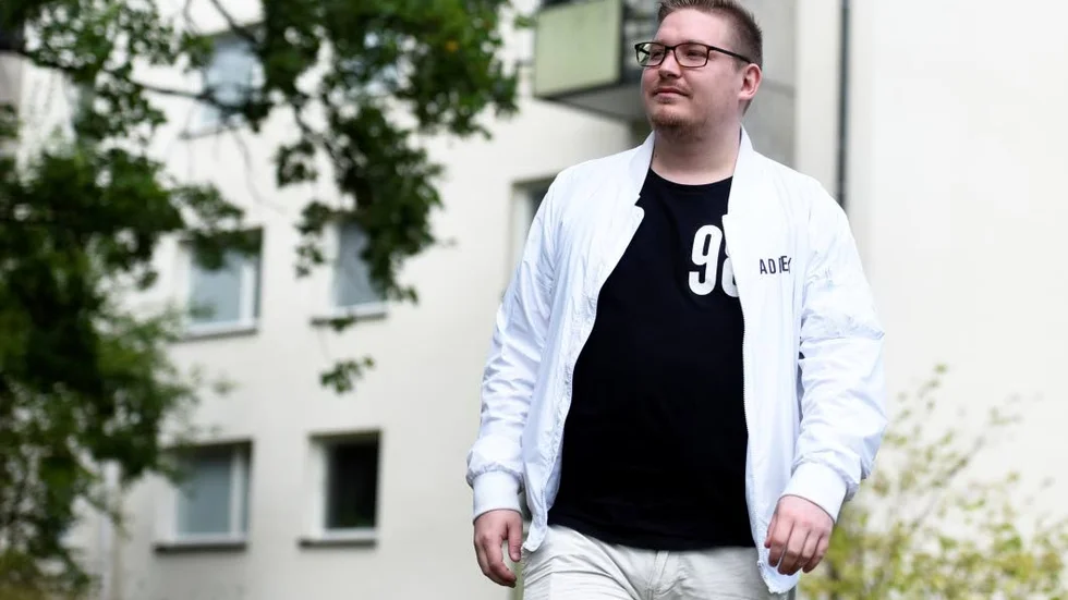 Inget hinder. Andreas Karlsson har en lindrig utvecklingsstörning som inte hindrar honom från att göra det han vill i livet.