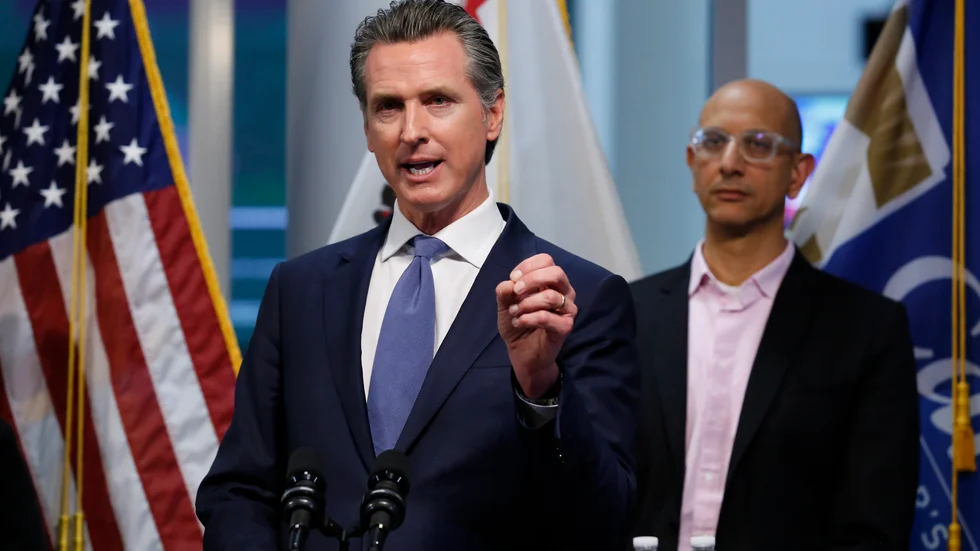 Kaliforniens guvernör Gavin Newsom.