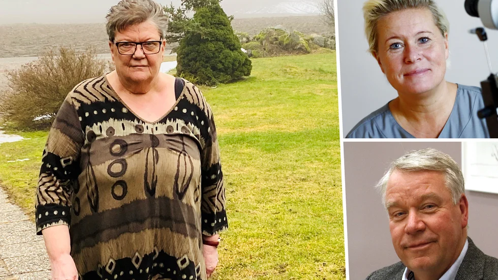 Barbro Nilsson oroas över hur det blir när Region Sörmland tar över alla patienter från Optalmicas mottagning. Divisionschef Bo Tideholm är positiv. Optalmicas Åsa Åderman befarar långa väntetider.