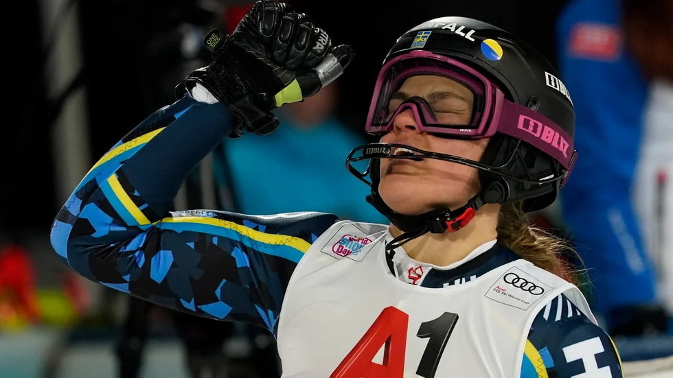 Anna Swenn Larsson missar världscupen i Åre. Arkivbild.