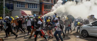 Nya protester i Myanmar efter blodig onsdag