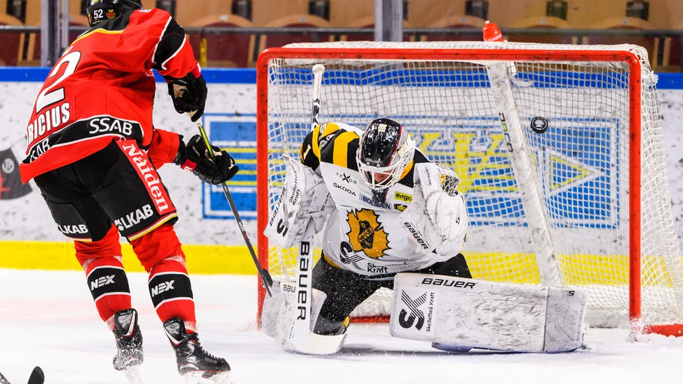 Karl Fabricius hittade nätet mot Skellefteå i mars månad.