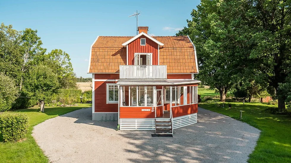 Villan utanför Björklinge som blev den mest klickade på Hemnet vecka 34.