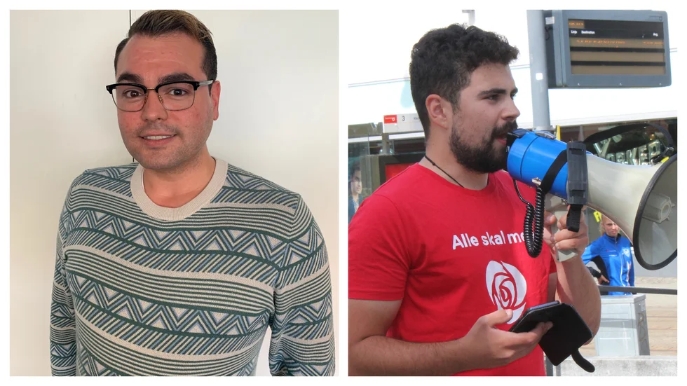 Alexander Winge (höger) ersätter Francisco Montero Carnot (S) i kommunfullmäktige.
