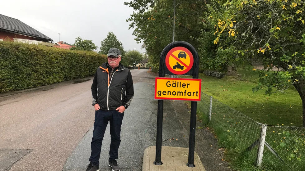 Sven-Olof Ersmarker, SPF-ordförande, kämpar vidare för Glada laxens existens.