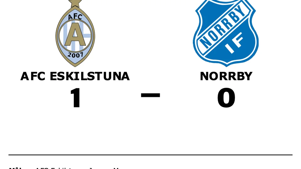 AFC Eskilstuna vann mot Norrby