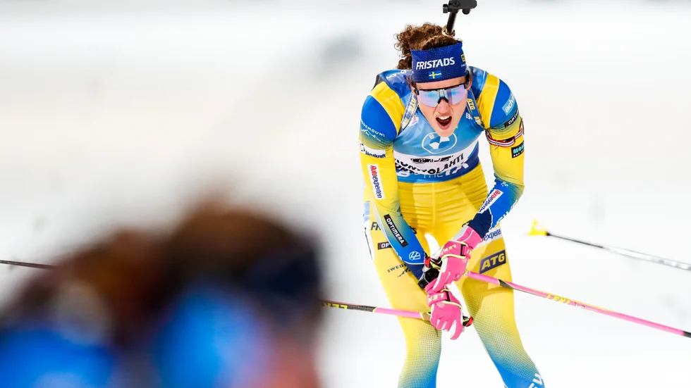 Hanna Öberg gjorde ett av sina bästa världscuplopp någonsin.