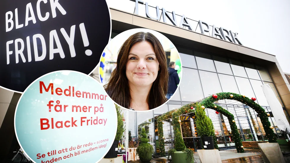 "Många av våra butiker har möjlighet att ta beställningar via mejl och telefon och levererar ut till parkeringen, till exempel", säger Veronica Gustafsson, centrumchef på Tuna park.