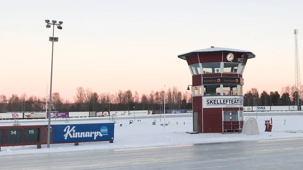 Skellefteåtravet siktar på att kunna erbjuda isbana nästa tävlingsdag den 5 december.