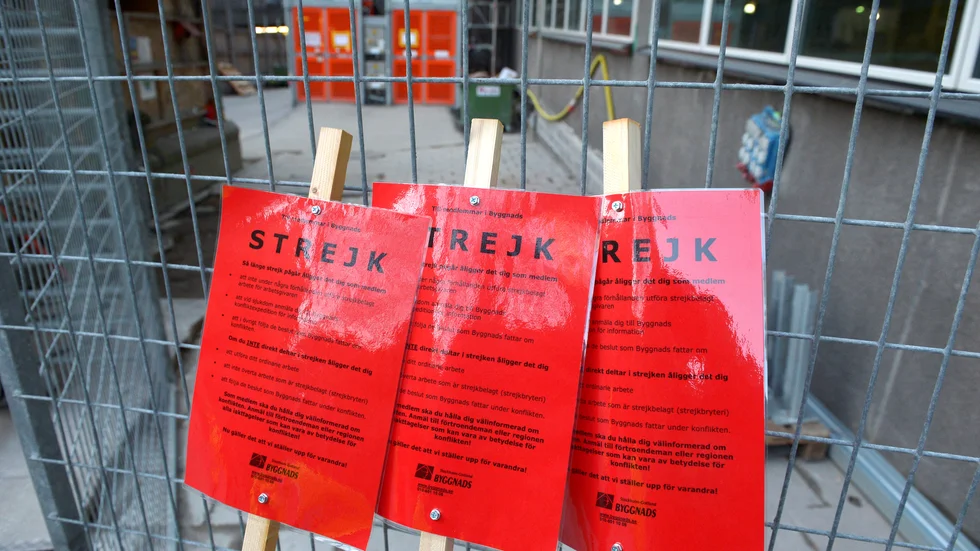 Strejkhotet rycker närmare.