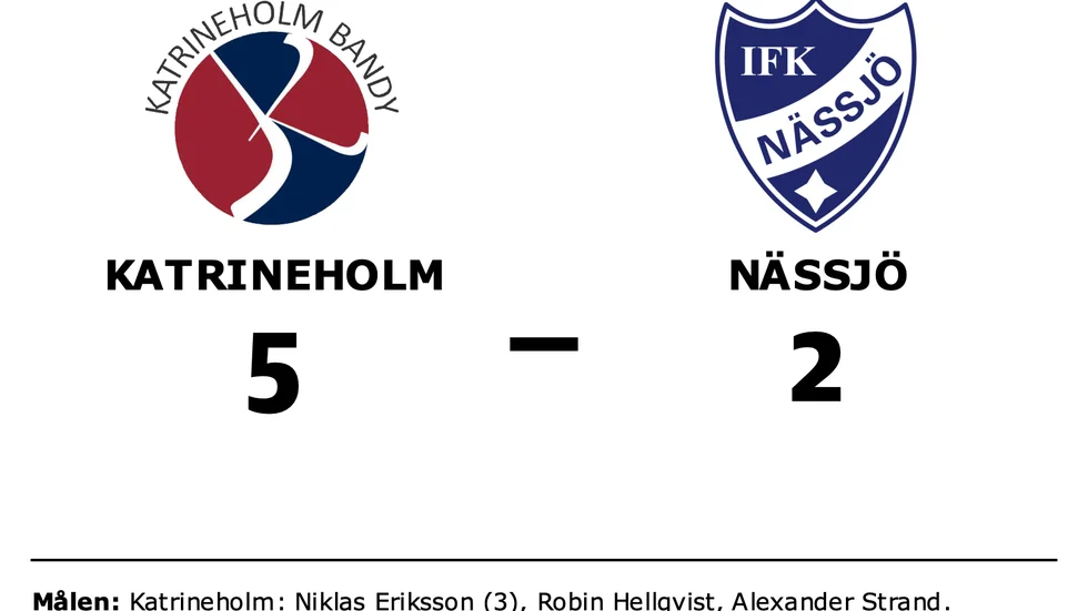 Katrineholm vann mot Nässjö