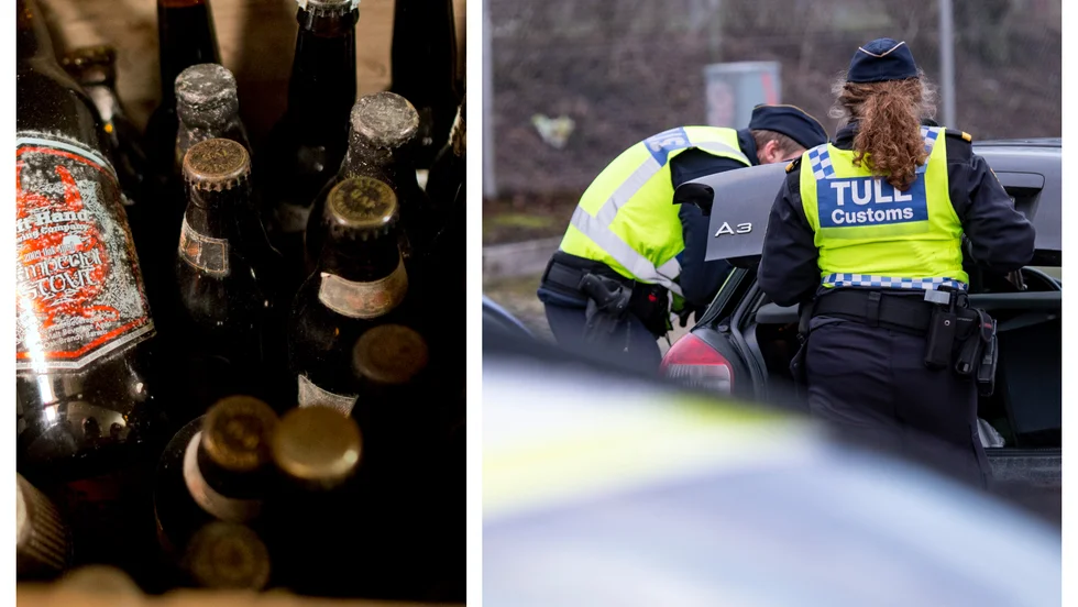 Norrköpingsbon fastnade i tullen i Helsingborg.