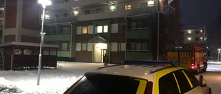 Brottsmisstanke efter lägenhetsbrand