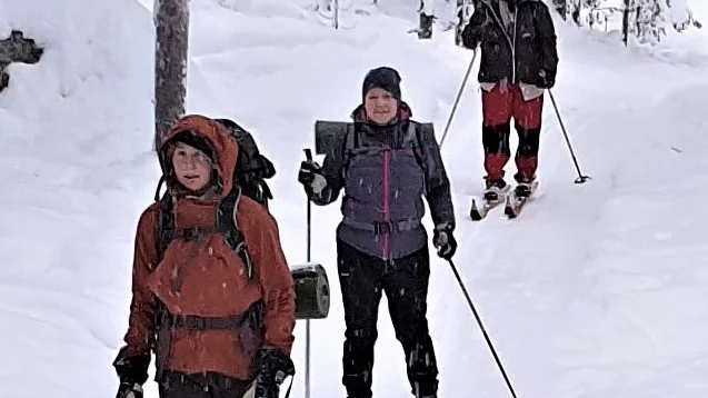 Emma Nilsson, Ann-Marie Smeds, Lotta Silfver och Ida Jansson ingick tillsammans med Kjell Wågberg i det vinnande Jokkmokkslaget.