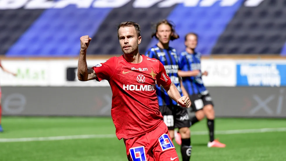 Andreas Blomqvist är tillbaka i Mjällby. Arkivbild.