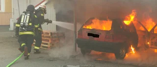 Risken med biogas är en stråle av eld