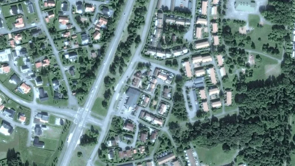 Området kring Blommedalsvägen 6