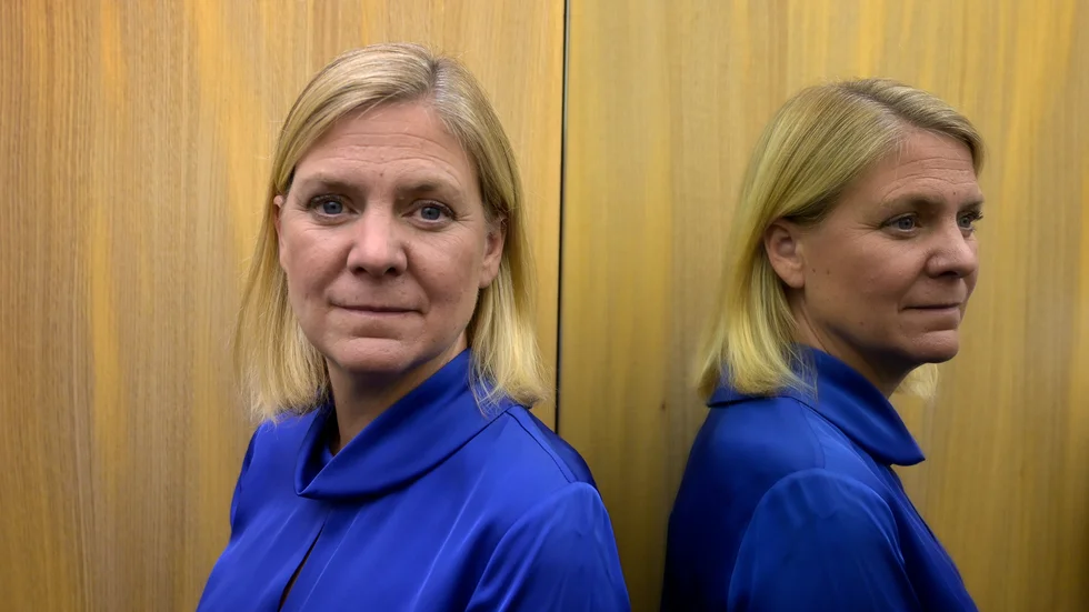 Finansminister Magdalena Andersson (S) aviserar en annorlunda statsbudget.
