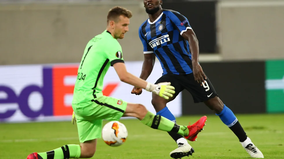Romelu Lukaku skickade Inter till semifinal i Europa League.