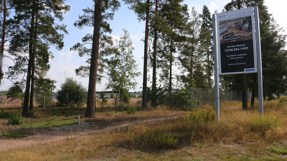 Det finns intressenter till en etablering på Vartaområdet i Hultsfred. Kommunen förhandlar med en handfull företag.