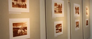 Gamla bilder blir nya på utställningen