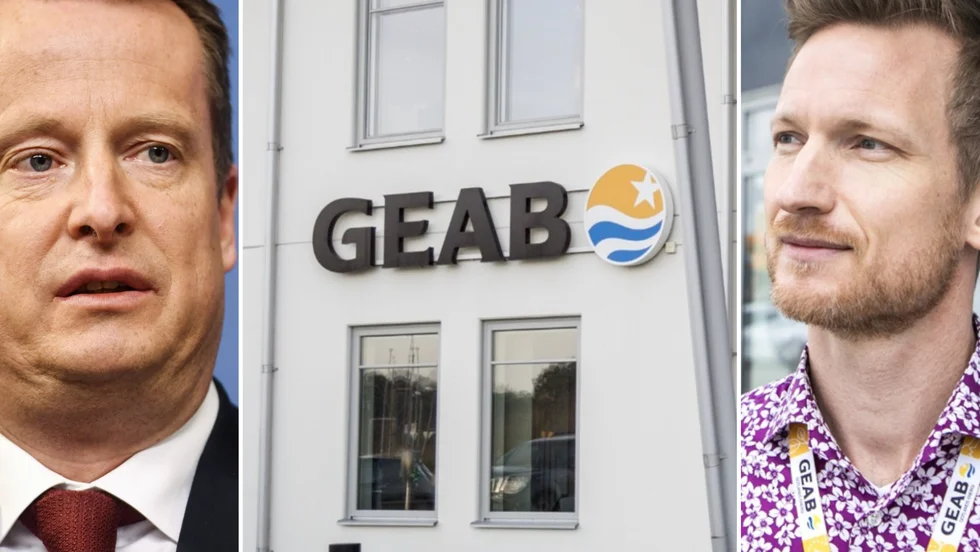Anders Ygeman, t.v, uttalade sig under tisdagen om totalavbrotten och elförsörjningen på Gotland. Kalle Blomberg, t.h, svarar nu på hans uttalanden.
