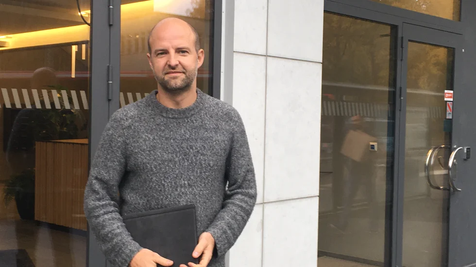 Oliver Thornton, vd för RAW Property, ser fram emot byggstarten i Rosendal.