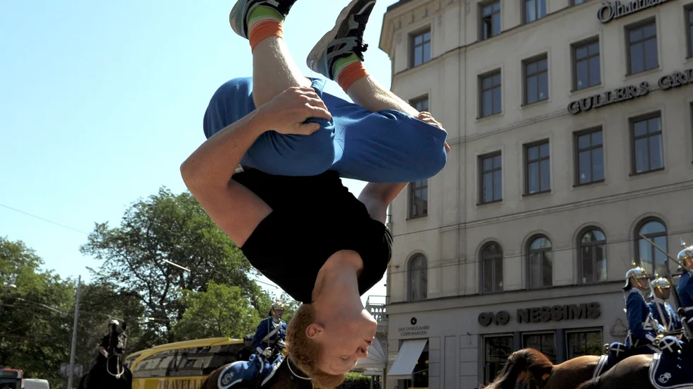 Parkour är en grenarna som kommer att ingå i aktivitetsparken på Toresunds IP.