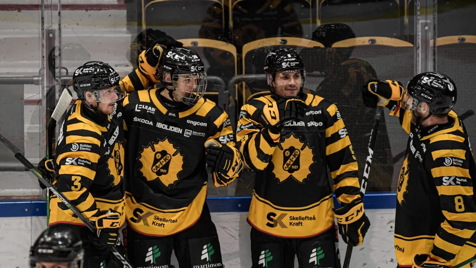 Simon Robertsson, 17, gjorde ett av Skellefteås mål mot Djurgården.