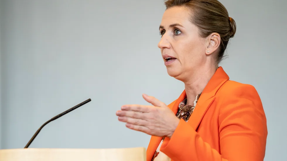Statsminister Mette Frederiksen (S). Arkivbild.
