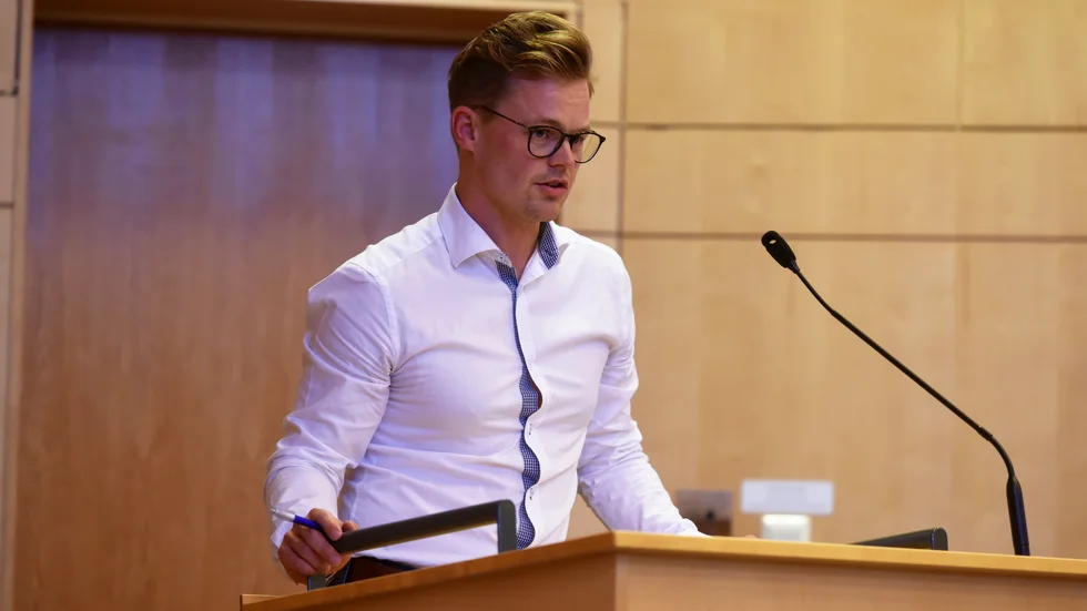 Mikael Wallin är gruppledare för Liberalerna i Finspång.