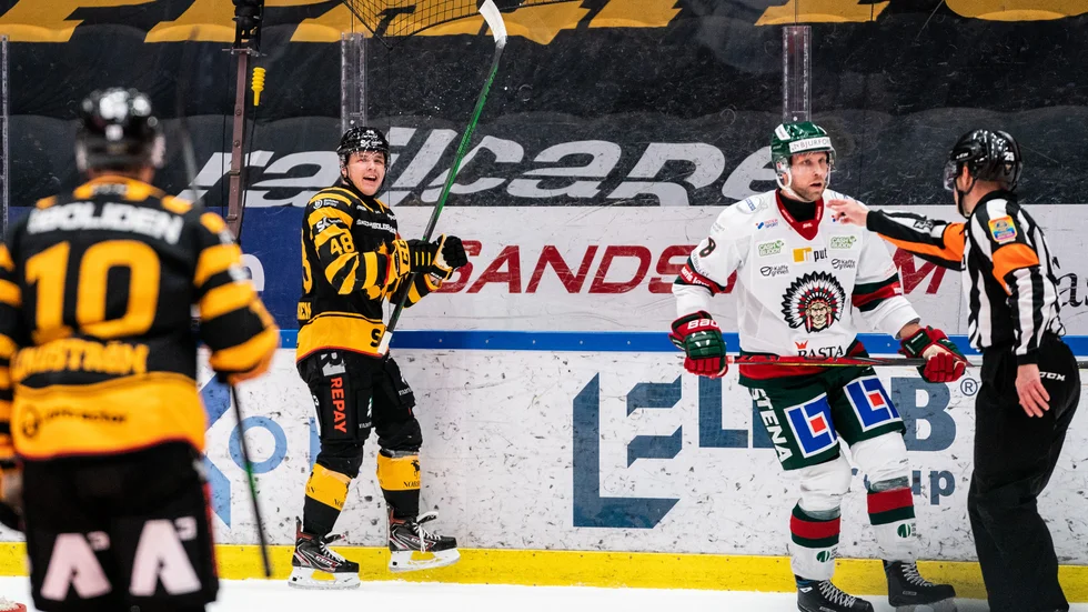 Jonatan Berggren bröt sin nästan två månader långa måltorka i matchen mot Frölunda med sina två mål.