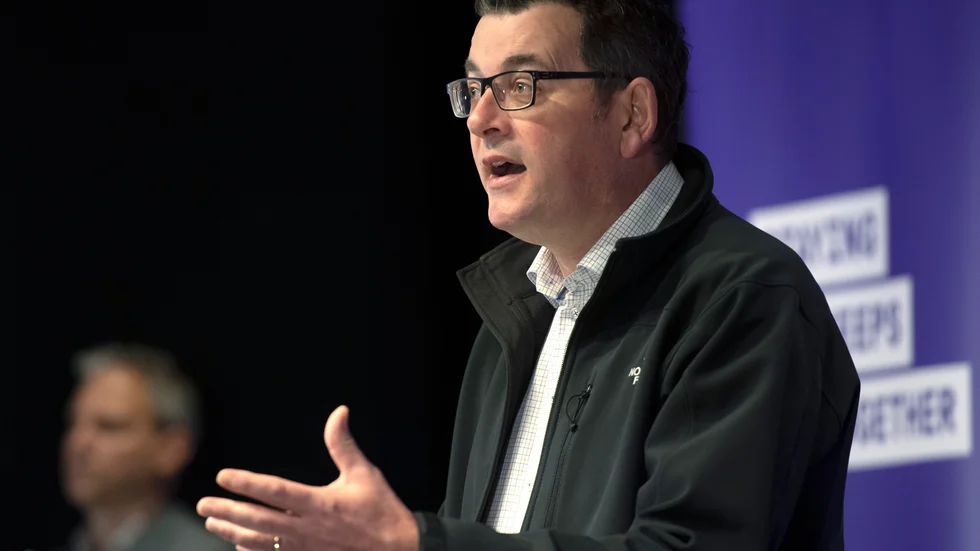 Daniel Andrews, premiärminister i Victoria.