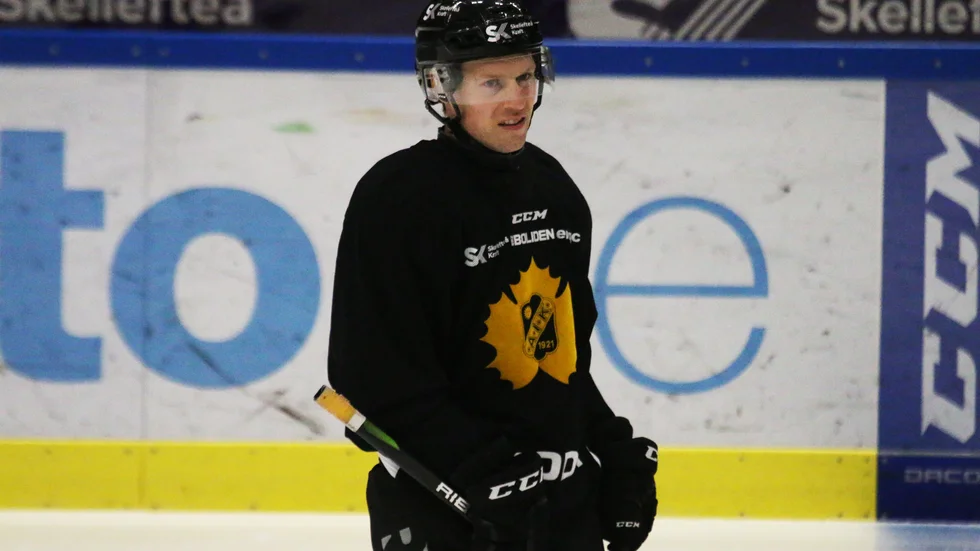 Mathis Olimb, tidigare i Skellefteå AIK, talar ut om trakasserier i kanadensiska juniorligan. (Arkivbild)