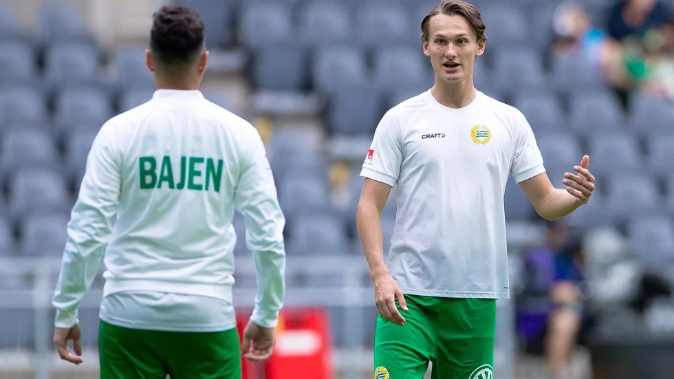 Hjalmar Ekdal ställs mot sina gamla lagkamrater i Hammarby. Här en bild från i fjol.
