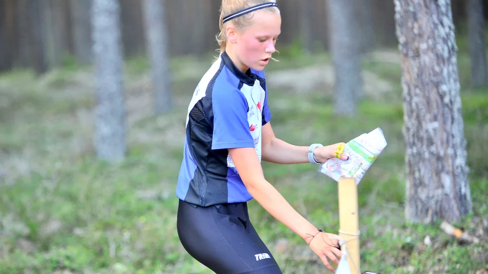 Alice Ek blev tia i medeldistans-SM.