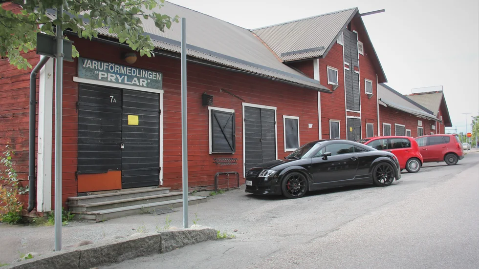 I järnvägsmagasinet i Knivsta ryms flera butiker.